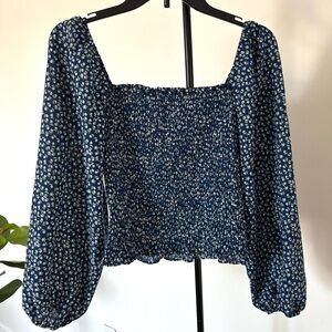 Stretchy Crop top long sleeve